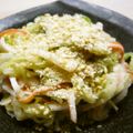 maruru-nn's cooksnap of when they made あと一品に！塩麹きゅうりのごま和え♪.