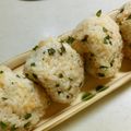 快くん's cooksnap of when they made 青じそと天かすのさっぱりおにぎり.