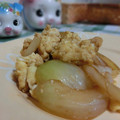 ぽっぽぺぺ's cooksnap of when they made 新玉ねぎと卵のおかか炒め.