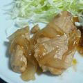 あさみえ's cooksnap of when they made 鶏むね肉の生姜焼き.