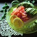 カフェドチワワ♡'s cooksnap of when they made 【農家のレシピ】アボカドとトマトの冷奴.