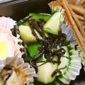 びんび❤'s cooksnap of when they made お手軽☆きゅうりの塩昆布和え.