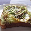 doiko's cooksnap of when they made お好み焼き風トースト.