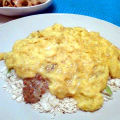 natoline's cooksnap of when they made めちゃ簡単ダイエット♪おから納豆炒飯っ☆.