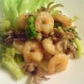 Shirumama's cooksnap of when they made シーフードとブロッコリーの中華炒め.
