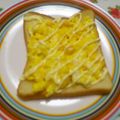 レオン犬's cooksnap of when they made ♡幸せ朝ごはん♡チーマヨ卵オープンサンド.