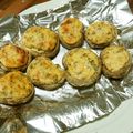 Coo1215's cooksnap of when they made 居酒屋メニュー☆椎茸の明太ネギマヨ焼き.