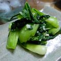 mokun's cooksnap of when they made 簡単★青梗菜のにんにく炒め.