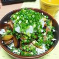 リサポ's cooksnap of when they made コッテリ？サッパリ♪豚バラおろし丼.