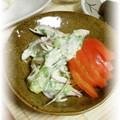 ＴＯＭＯＷＡＴ's cooksnap of when they made おくらとミョウガで!!簡単サラダ.