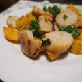 baromaman's cooksnap of when they made 塩麹ｄｅホタテとポテトのソテー.