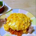 caca1221's cooksnap of when they made 定番！簡単！オムライス♡.