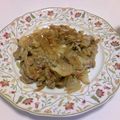 ともさと8888's cooksnap of when they made 豚肉と玉ねぎのポン酢炒め.