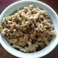 ☆DEKO's cooksnap of when they made 豚そぼろ（冷やしても固まらないよ♪）.