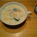ぱみゅまりお's cooksnap of when they made ♡♡ホｯこり温まる豆乳スープ♡♡.