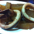 sakurask's cooksnap of when they made 生姜入り★とろりん♪大根といかの煮物.