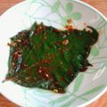 hokkypokky's cooksnap of when they made エゴマの葉の醤油漬け.