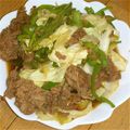 　まいこ　's cooksnap of when they made ■糖質制限■牛肉ピーマン高野豆腐簡単炒め.