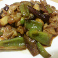 虹色空's cooksnap of when they made ナスと豚肉の中華炒め☆.