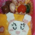 ａｈｎｍａｍａ's cooksnap of when they made たまごっちキャラ弁☆らぶりっち.