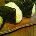 しろしろ1111's cooksnap of when they made ❀わさび胡麻マヨ❀おにぎり.