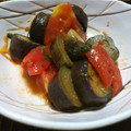 ゆず畑's cooksnap of when they made なすとトマトのバジル炒め.