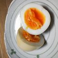 ちっぱちっぱ's cooksnap of when they made 簡単！黄身がとろ〜り☆大人の味玉.
