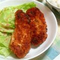 蒼11086's cooksnap of when they made やわらかササミチーズカツ.