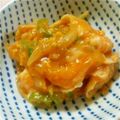 アンカリン's cooksnap of when they made フワフワ卵の海老チリ♪.