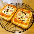 マッハママ's cooksnap of when they made 食パンマンピザ（トースト）.