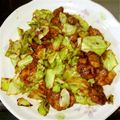 ☆ぁらん☆'s cooksnap of when they made きゃべつたっぷり鶏味噌炒め.