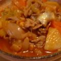レオン犬's cooksnap of when they made 簡単にできる♪豚キムチ肉じゃが.