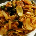 flipper6's cooksnap of when they made スパゲティナポリタン.