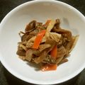レモンジャ's cooksnap of when they made 芋がらと油揚げの煮物.