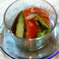 すまいるずんこ's cooksnap of when they made ❁たっぷり夏野菜のマリネ❁.