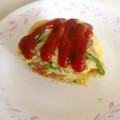 くるみ小枝's cooksnap of when they made 野菜とソーセージのふんわり♡オムレツ.