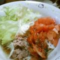 とんこ２０２０'s cooksnap of when they made 【超簡単】サラダそうめん.