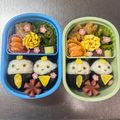 Chaaa_room's cooksnap of when they made ひな祭りキャラ弁＊簡単まんまるお雛様.
