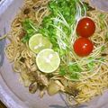 ひでごん☆'s cooksnap of when they made 焼きさんまパスタ.