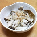 さっくー's cooksnap of when they made ひんやりあっさり☆きのこのお浸し.