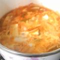 iko's cooksnap of when they made 残っていたキムチでピリ辛キムチスープ.
