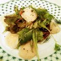 べいびーゆうこ's cooksnap of when they made 帆立と水菜のサラダ.