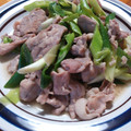 カシワクラナオコ's cooksnap of when they made 塩豚ネギ炒め.