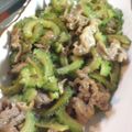 ぴっちい's cooksnap of when they made ゴーヤの味噌炒め。.