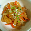 mintwho's cooksnap of when they made 大根とうす揚げの炒め煮☆もう一品に☆.