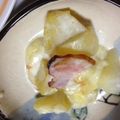 ポメちょん's cooksnap of when they made ルクエde生クリームのポテトグラタン☆.