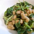 ubusuke's cooksnap of when they made 簡単＊５分でモロヘイヤ納豆.