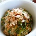 makibom592's cooksnap of when they made 簡単＊５分でモロヘイヤ納豆.