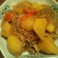 大臣たろーmama's cooksnap of when they made 定番☆野菜の水分だけでほくほく肉じゃが.