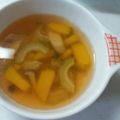 りゆこっち's cooksnap of when they made ニガウリのコンソメとろりスープ.